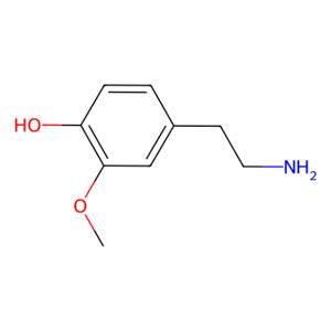 aladdin 阿拉丁 A303971 4-(2-氨基乙基)-2-甲氧基苯酚 554-52-9 ≥95%