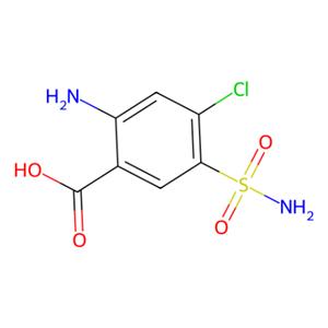 aladdin 阿拉丁 A588661 2-氨基-4-氯-5-氨磺酰基苯甲酸 3086-91-7 95%