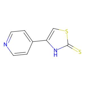 aladdin 阿拉丁 P186538 4-(4-吡啶基)噻唑-2-硫醇 77168-63-9 98%