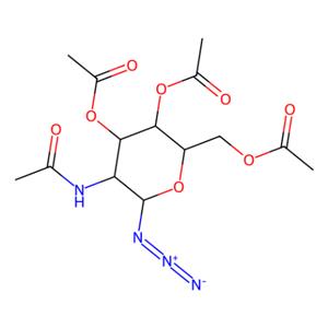 aladdin 阿拉丁 A151074 2-乙酰氨基-3,4,6-三-O-乙酰基-2-脱氧-β-D-吡喃葡萄糖酰基叠氮化物 6205-69-2 >98.0%(HPLC)