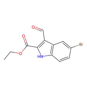 aladdin 阿拉丁 E178672 5-溴-3-甲酰基-1H-吲哚-2-羧酸乙酯 100123-25-9 95%