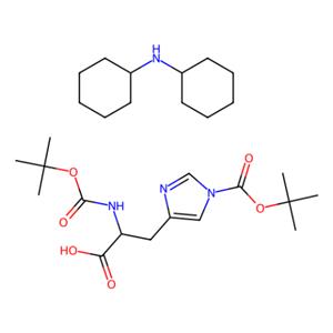 aladdin 阿拉丁 B183632 Boc-组氨酸(Boc)-OH DCHA 31687-58-8 98%
