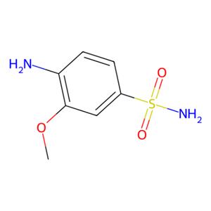 aladdin 阿拉丁 B300194 4-氨基-3-甲氧基苯-1-磺酰胺 37559-30-1 ≥95%