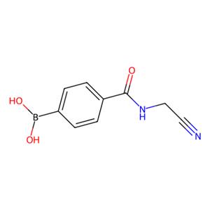4-氰甲基氨基甲酰基苯硼酸(含不等量酸酐),(4-((Cyanomethyl)carbamoyl)phenyl)boronic acid（contains varying amounts of Anhydride）