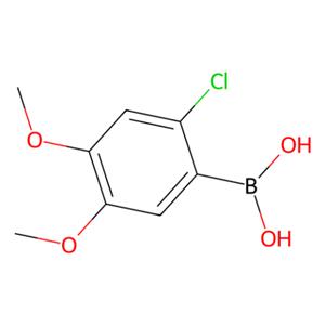 aladdin 阿拉丁 C590829 2-氯-4,5-二甲氧基苯基硼酸 (含不同量的酸酐) 950662-22-3 98%