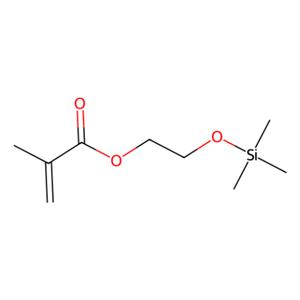 aladdin 阿拉丁 T162110 甲基丙烯酸2-(三甲基硅氧基)乙酯 17407-09-9 >95.0%(GC)，含稳定剂BHT