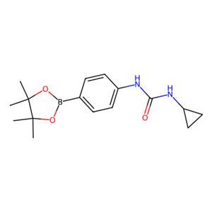 aladdin 阿拉丁 C187487 4-(3-环丙基脲)苯硼酸频哪酯 874297-79-7 98%