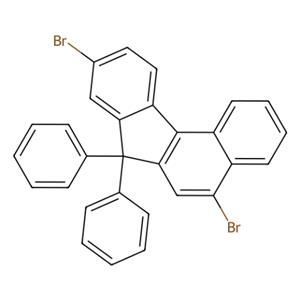 aladdin 阿拉丁 D398038 5,9-二溴-7,7-二苯基-7H-苯并[c]芴 854952-90-2 ≥97%