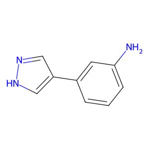 aladdin 阿拉丁 H586485 3-(1H-吡唑-4-基)苯胺 1170691-45-8 95%