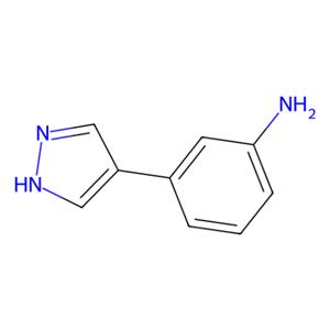 3-(1H-吡唑-4-基)苯胺,3-(1H-Pyrazol-4-yl)aniline