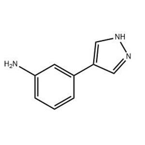 3-(1H-吡唑-4-基)苯胺,3-(1H-Pyrazol-4-yl)aniline