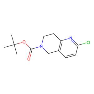 aladdin 阿拉丁 T172171 2-氯-7,8-二氢-1,6-二氮杂萘-6(5H)-羧酸叔丁酯 1151665-15-4 95%