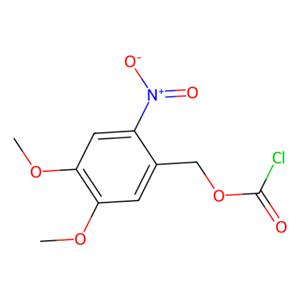 4,5-二甲氧基-2-硝基苄基氯甲酸酯,4,5-Dimethoxy-2-nitrobenzyl chloroformate