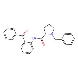 (S)-N-(2-苯甲酰基苯基)-1-苄基吡咯烷-2-甲酰胺,(S)-N-(2-Benzoylphenyl)-1-benzylpyrrolidine-2-carboxamide