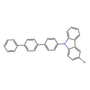 aladdin 阿拉丁 B405400 3-溴-9-([1,1':4',1''-三联苯]-4-基)-9H-咔唑 1141017-84-6 98.0%
