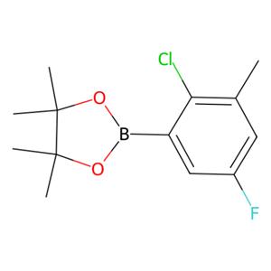 aladdin 阿拉丁 C588108 2-(2-氯-5-氟-3-甲基苯基)-4,4,5,5-四甲基-1,3,2-二氧硼杂环戊烷 2121512-19-2 95%