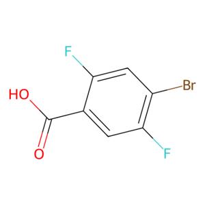 aladdin 阿拉丁 B183419 4-溴-2,5-二氟苯甲酸 28314-82-1 98%