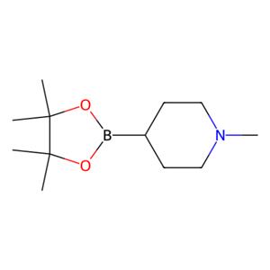 aladdin 阿拉丁 M586866 1-甲基-4-(4,4,5,5-四甲基-1,3,2-二氧硼杂环戊烷-2-基)哌啶 1264198-72-2 98%