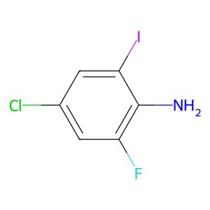 4-氯-2-氟-6-碘苯胺,4-Chloro-2-fluoro-6-iodoaniline