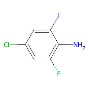 aladdin 阿拉丁 C182820 4-氯-2-氟-6-碘苯胺 216393-67-8 98%