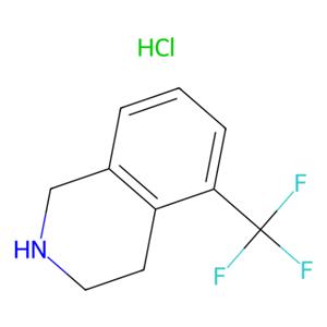 aladdin 阿拉丁 T192054 5-三氟甲基-1,2,3,4-四氢异喹啉盐酸盐 215788-34-4 97%