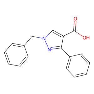 aladdin 阿拉丁 W417794 1-苄基-3-苯基-1H-吡唑-4-羧酸 905589-98-2 98%