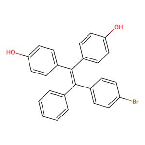 aladdin 阿拉丁 B590787 4,4'-(2-(4-溴苯基)-2-苯基乙烯-1,1-二基)二酚 936803-69-9 95%