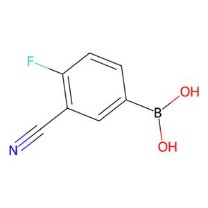 3-氰基-4-氟苯基硼酸(含有数量不等的酸酐),3-Cyano-4-fluorophenylboronic Acid (contains varying amounts of Anhydride)