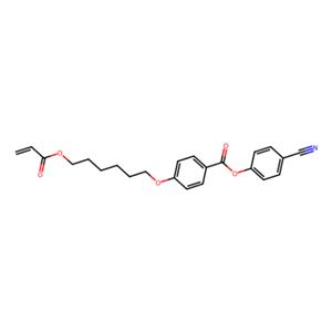 aladdin 阿拉丁 C590281 4-氰基苯基 4-((6-(丙烯酰氧基)己基)氧基)苯甲酸酯 83847-14-7 97%