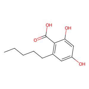 2,4-二羟基-6-戊基苯甲酸,2,4-Dihydroxy-6-pentylbenzoic acid