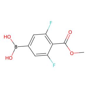 3,5-二氟-4-(甲氧羰基)苯基硼酸（含不等量酸酐）,3,5-Difluoro-4-(methoxycarbonyl)phenylboronic acid