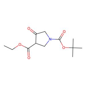 aladdin 阿拉丁 T161843 4-氧吡咯烷-1,3-二甲酸1-叔丁基3-乙酯 146256-98-6 96%