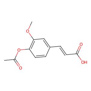aladdin 阿拉丁 A169101 4-乙酰-3-甲氧基肉桂酸 2596-47-6 97%