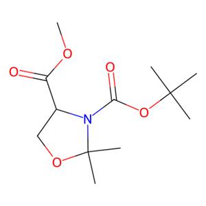(R)-(+)-3-Boc-2,2-二甲基-4-恶唑烷羧酸甲酯,Methyl (R)-(+)-3-Boc-2,2-dimethyl-4-oxazolidinecarboxylate