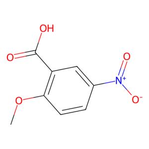 aladdin 阿拉丁 M184387 2-甲氧基-5-硝基苯甲酸 40751-89-1 98%