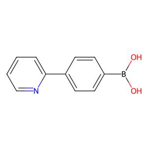 aladdin 阿拉丁 P587627 4-(2-吡啶基)苯硼酸 （含不等量的酸酐） 170230-27-0 98%