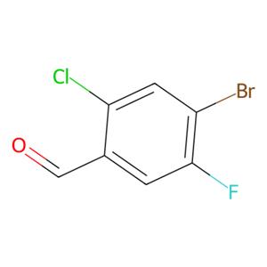 2-氯-4-溴-5-氟苯甲醛,2-Chloro-4-bromo-5-fluorobenzaldehyde