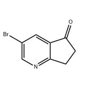 3-溴-6,7-二氢-5H-2,3-环戊烯并吡啶-5-酮,3-Bromo-6,7-dihydro-5H-cyclopenta[b]pyridin-5-one