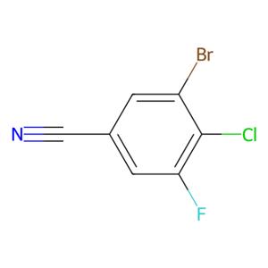 3-溴-4-氯-5-氟苯腈,3-Bromo-4-chloro-5-fluorobenzonitrile
