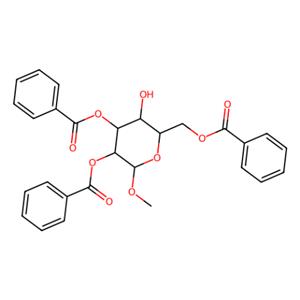 aladdin 阿拉丁 M157835 甲基2,3,6-三-O-苯甲酰-α-D-吡喃半乳糖苷 3601-36-3 ≥98.0%