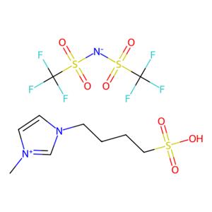 1-甲基-3-(4-磺丁基)咪唑鎓双(三氟甲磺酰基)亚胺,1-Methyl-3-(4-sulfobutyl)imidazolium Bis(trifluoromethanesulfonyl)imide