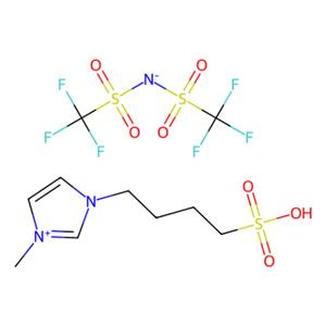 aladdin 阿拉丁 M404715 1-甲基-3-(4-磺丁基)咪唑鎓双(三氟甲磺酰基)亚胺 909390-59-6 95%