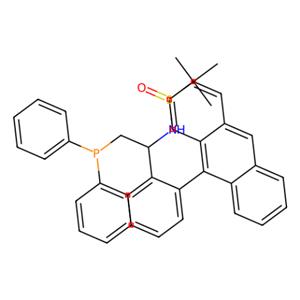 [S（R）]-N-[（1S）-1-[2-（9-蒽基）苯基]-2-（二苯基膦基）乙基]-2-甲基-2-丙烷亚磺酰胺,[S(R)]-N-[(1S)-1-[2-(9-Anthracenyl)phenyl]-2-(diphenylphosphino)ethyl]-2-methyl-2-propanesulfinamide