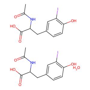 aladdin 阿拉丁 N340812 N-乙酰基-3-碘-L-酪氨酸一水合物 23277-49-8 98%