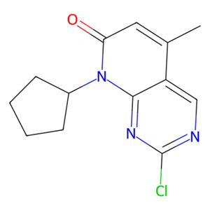 aladdin 阿拉丁 C171655 2-氯-8-环戊基-5-甲基-8H-吡啶并[2,3-d]嘧啶基-7-酮 1013916-37-4 97%