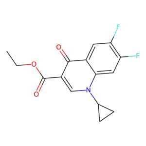 aladdin 阿拉丁 E404406 1-环丙基-6,7-二氟-4-氧代-1,4-二氢喹啉-3-甲酸乙酯 98349-25-8 98%