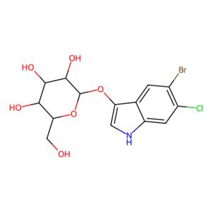 5-溴-6-氯-3-吲哚基-β-D-半乳糖皮蒽 (约含10% 乙酸乙酯),5-Bromo-6-chloro-3-indolyl β-D-Galactopyranoside (contains ca. 10% Ethyl Acetate) [for Biochemical Research]