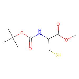 aladdin 阿拉丁 N351956 N-(叔丁氧羰基)-L-半胱氨酸甲酯 55757-46-5 ≥97%