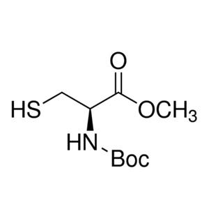 N-(叔丁氧羰基)-L-半胱氨酸甲酯,N-(tert-Butoxycarbonyl)-L-cysteine methyl ester