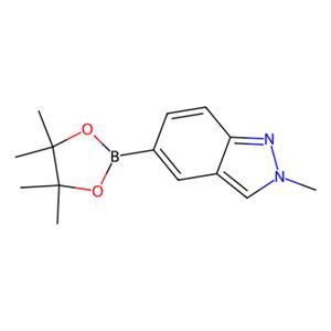 aladdin 阿拉丁 M166325 2-甲基-2H-吲唑-5-硼酸频那醇酯(含有数量不等的酸酐) 1189746-27-7 97%